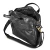 Pierre Cardin Leather Laptop Bags Black